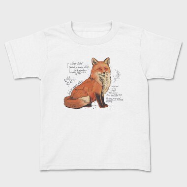 Fox Academia, Kids' T-Shirt