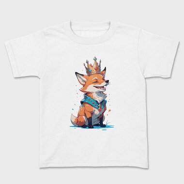 Fox Crown, Kids' T-Shirt