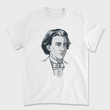 Frederic Chopin, Unisex Men's T-Shirt