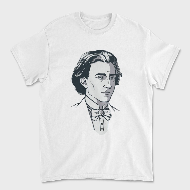 Frederic Chopin, Унисекс Мъжка Тениска