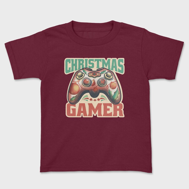 Joystick Christmas, Kids' T-Shirt