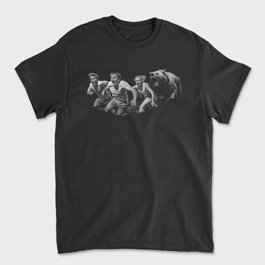 Bear Scary People, Unisex Men's T-Shirt