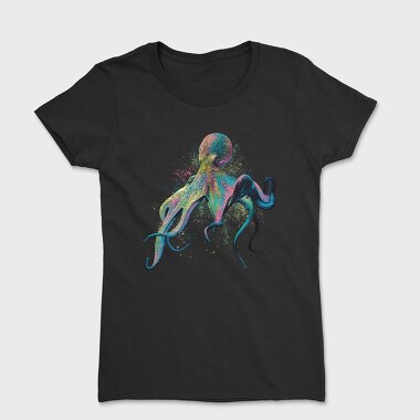 Colorful Octopus, Дамска Тениска