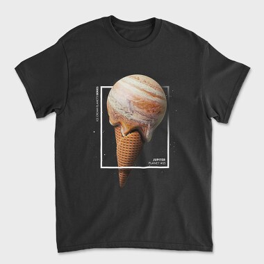 Jupiter Ice Cream, Unisex Men's T-Shirt