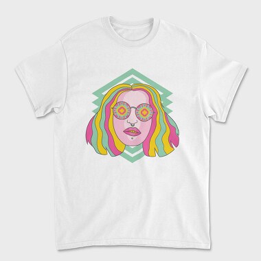 Kaleidoscope Eyes, Unisex Men's T-Shirt