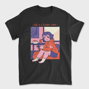 Comfy Chill Girl 6, Unisex Men's T-Shirt