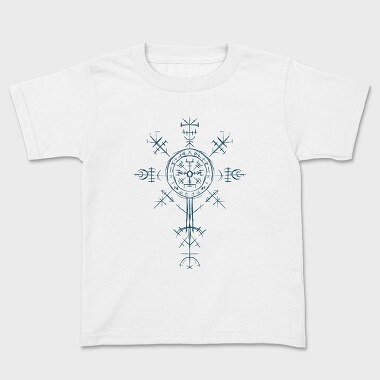 Valkyrie Symbol, Kids' T-Shirt
