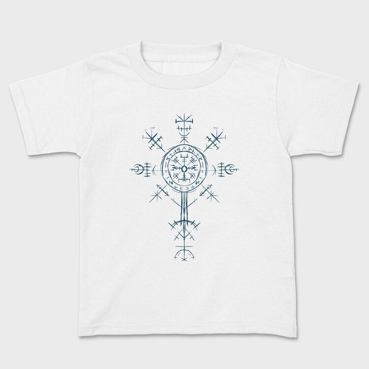 Valkyrie Symbol, Kids' T-Shirt