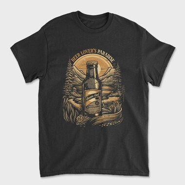 Beer Lovers Paradise, Unisex Men's T-Shirt