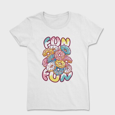 Fun Donuts, Women's T-Shirt
