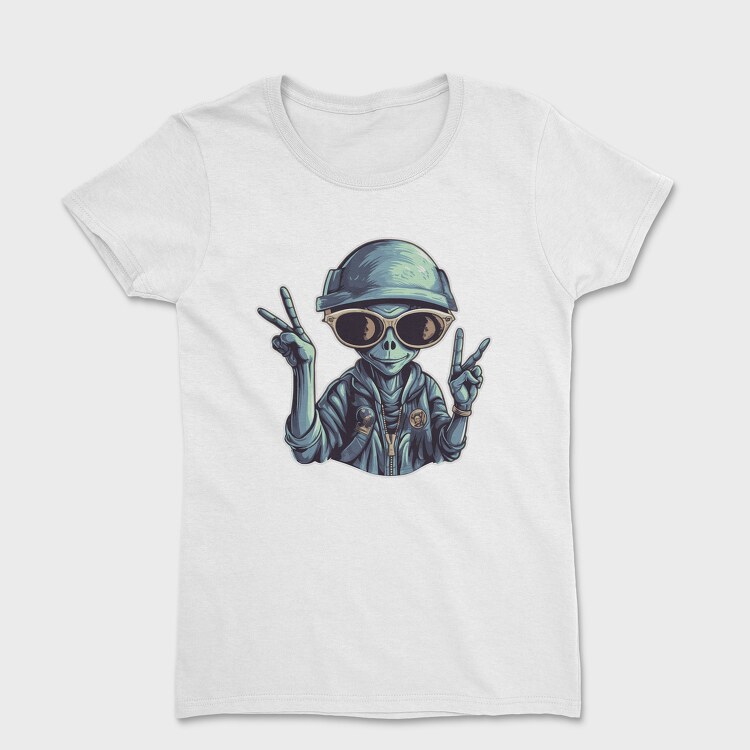 Cool Alien Peace, Дамска Тениска