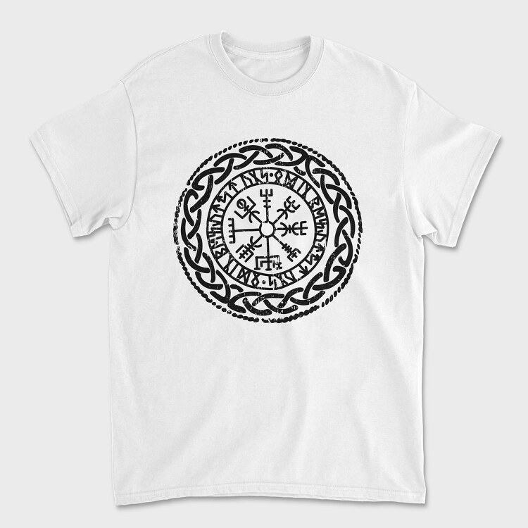Viking Compass Odin, Унисекс Мъжка Тениска