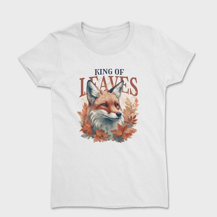 King of Leaves Fox, Women's T-Shirt