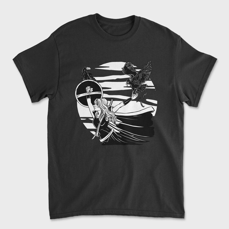 Viking Crows, Unisex Men's T-Shirt
