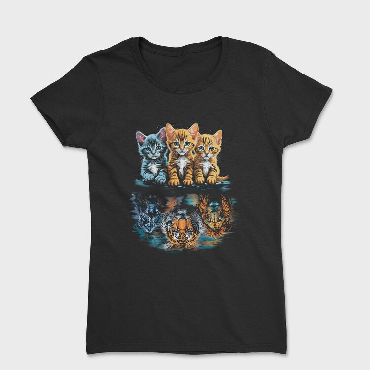 Kittens Strenght Big Cats, Women's T-Shirt