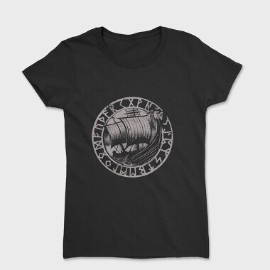 Viking Ship, Women's T-Shirt