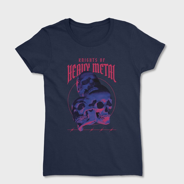 Knights of Heavy Metal, Women's T-Shirt