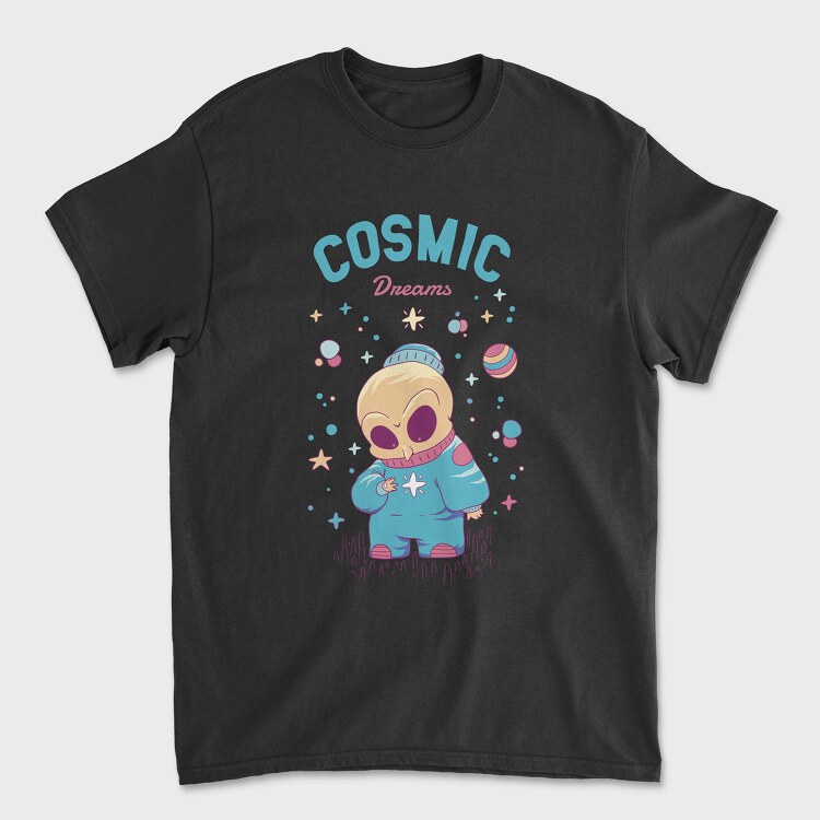 Cosmic Dreams, Унисекс Мъжка Тениска