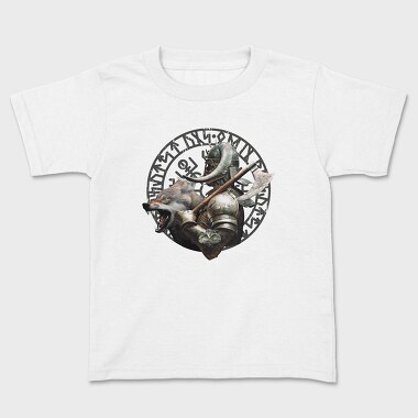 Viking Wolf, Kids' T-Shirt