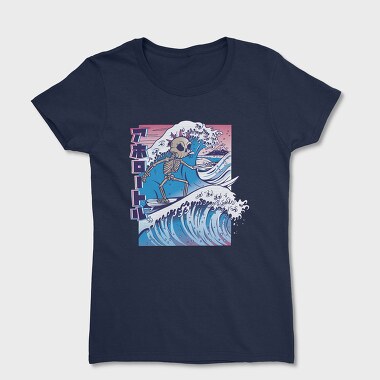 Skeleton Surf, Women's T-Shirt