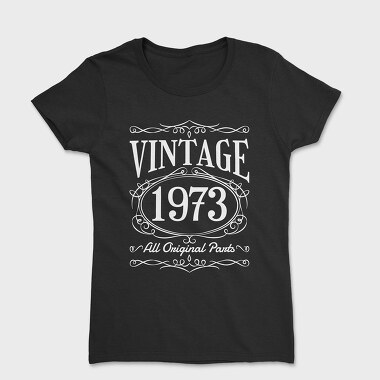 Women's T-Shirt, Vintage Birthday