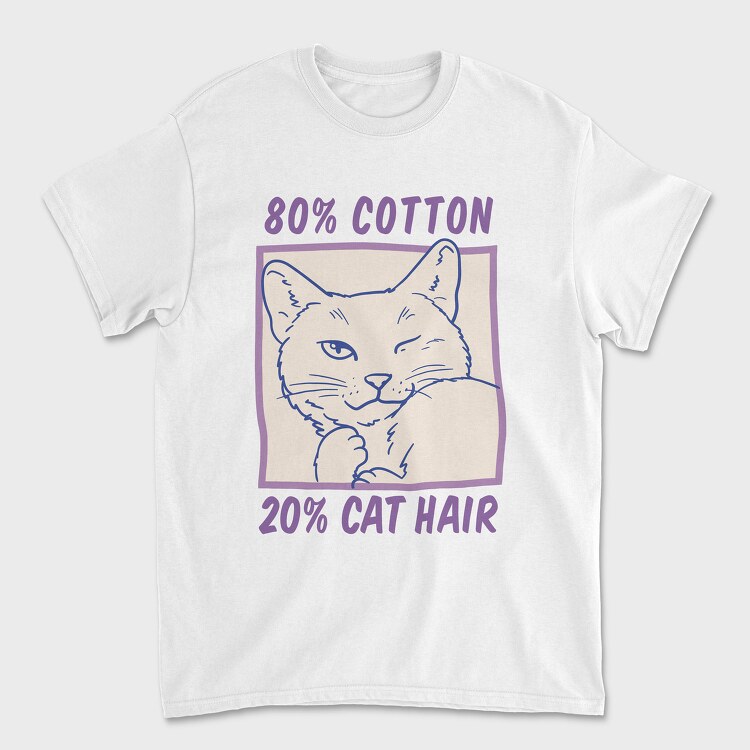 Cotton and Cat Hair, Unisex Men's T-Shirt