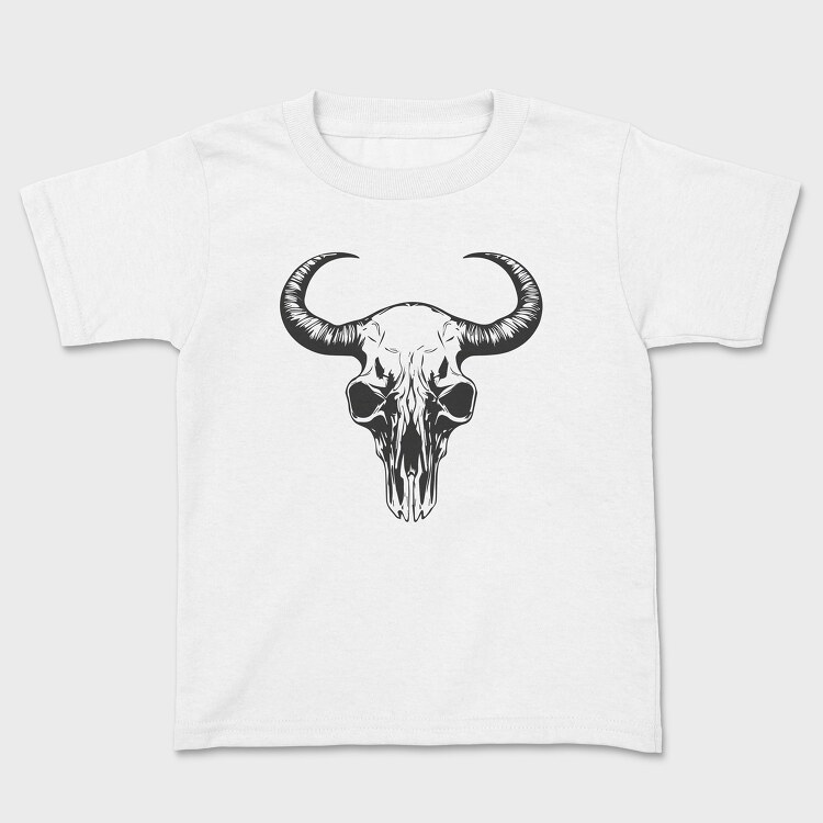 Cow Skull, Kids' T-Shirt
