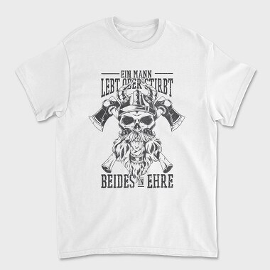 Skull Axes, Unisex Men's T-Shirt