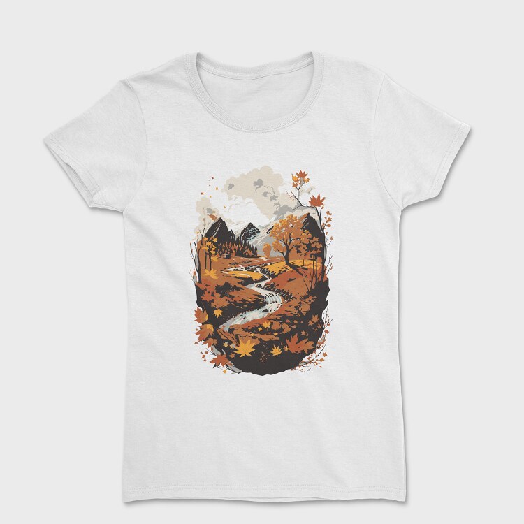 Landscape Autumn, Women's T-Shirt