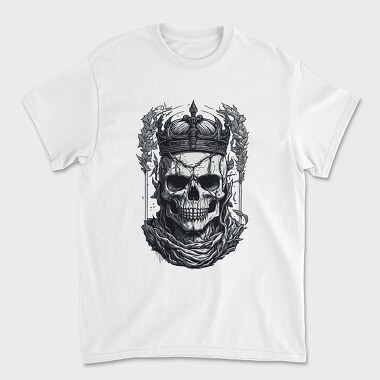 Skull Crown, Унисекс Мъжка Тениска
