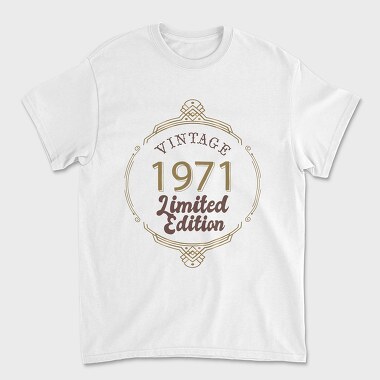 Vintage Limited Edition, Унисекс Мъжка Тениска