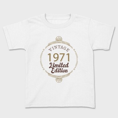 Vintage Limited Edition, Kids' T-Shirt