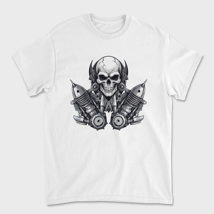 Skull Engineer, Unisex Men's T-Shirt