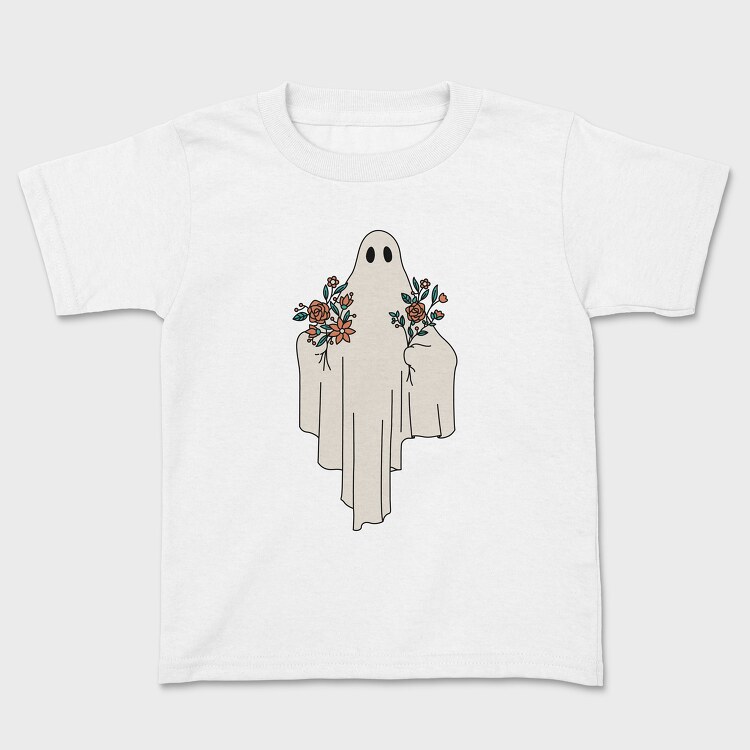 Ghost With Flowers, Детска Тениска