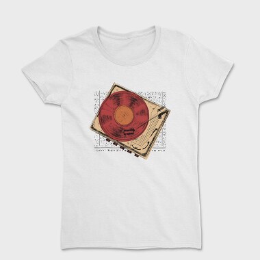 Vintage Turntable, Women's T-Shirt