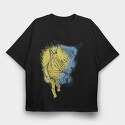 Black Cat Anatomy, Unisex Men's T-Shirt