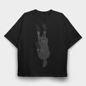 Black Cat Box, Unisex Men's T-Shirt
