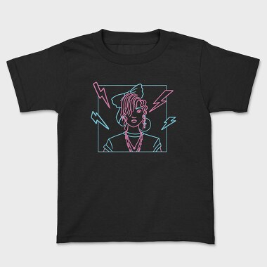 Girl 80 S, Kids' T-Shirt