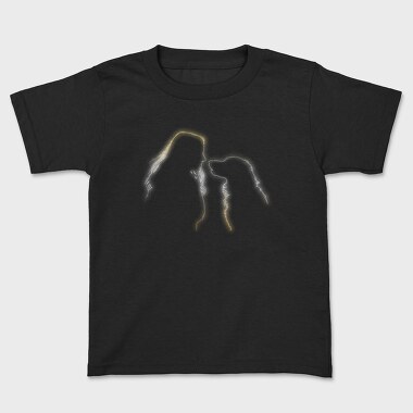 Girl and Golden Retriever, Детска Тениска