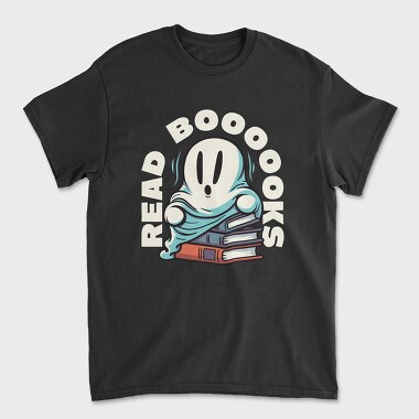 Books Ghost, Unisex Men's T-Shirt