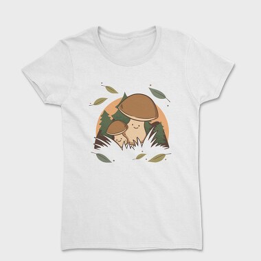 Cute Mushrooms, Women's T-Shirt