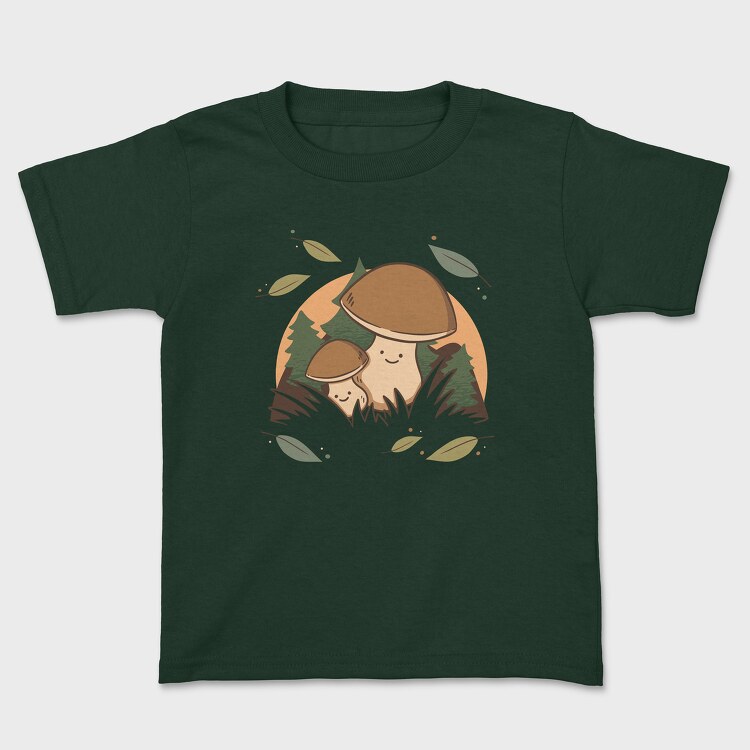 Cute Mushrooms, Детска Тениска