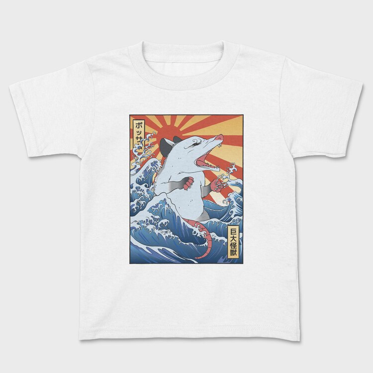 Wave Possum Japanese, Детска Тениска