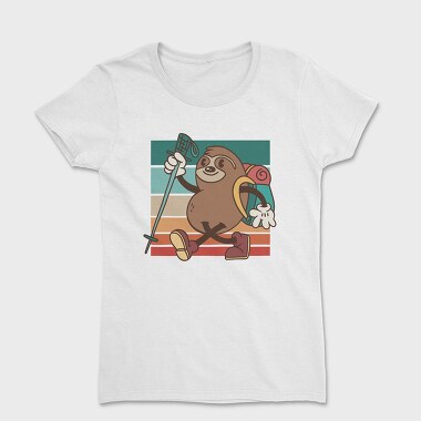 Sloth Hiker, Women's T-Shirt
