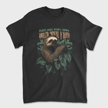 Sloth Plants, Unisex Men's T-Shirt