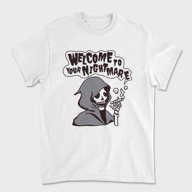 Welcome to Your Nightmare, Unisex Men's T-Shirt