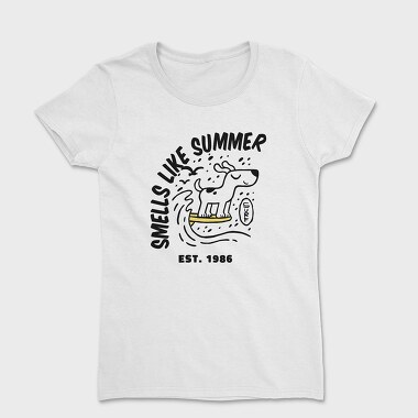 Smells Like Summer Dog, Women's T-Shirt