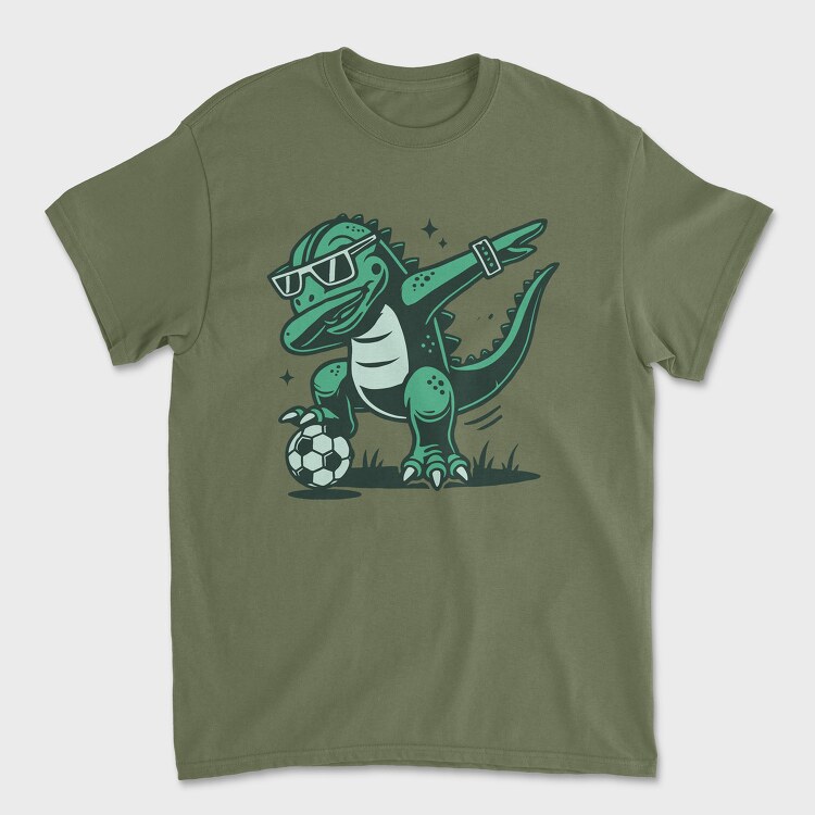 Dabbing Trex, Unisex Men's T-Shirt