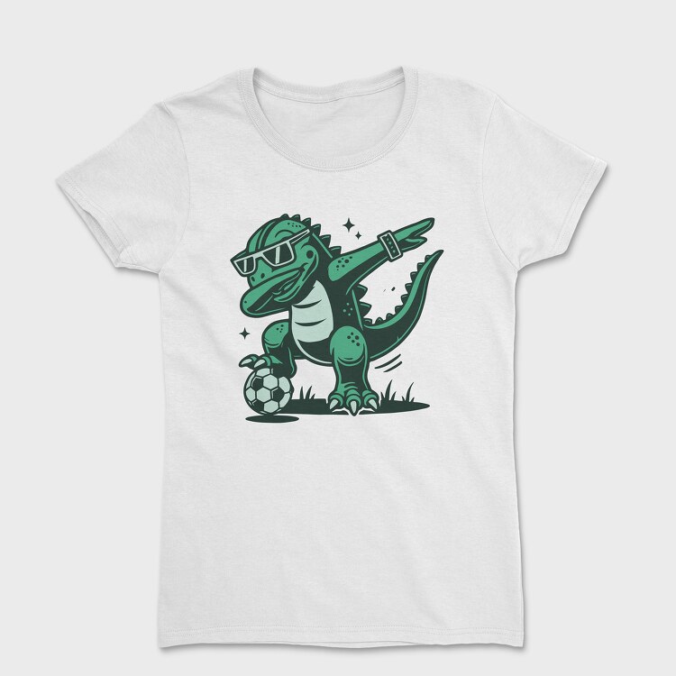 Dabbing Trex, Women's T-Shirt