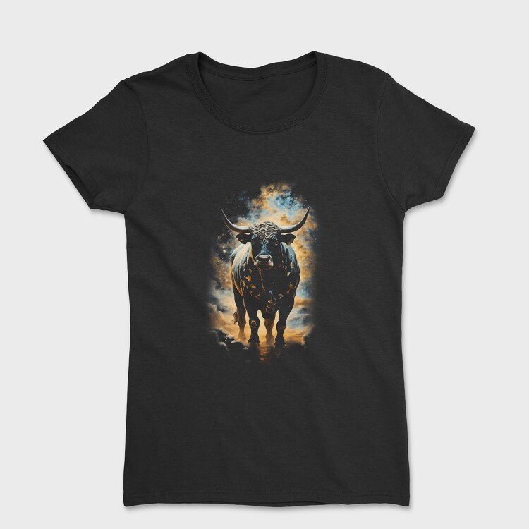 Bull Zodiac Taurus, Дамска Тениска